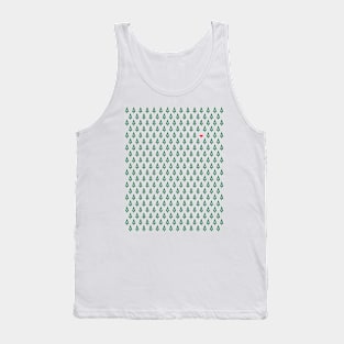 Forest love pattern (green) Tank Top